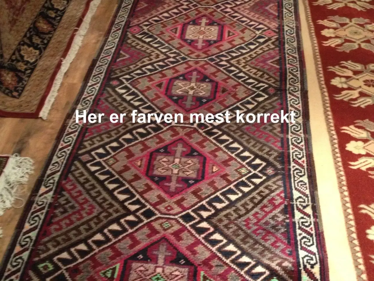 Billede 2 - Ægte Tæppe Løber Bodrum Tyrkiet