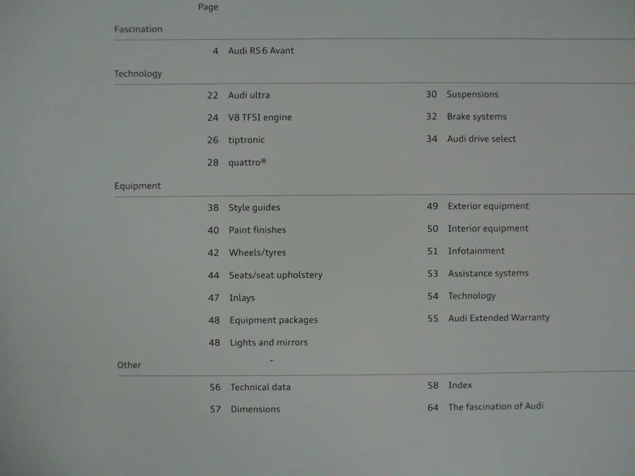 Billede 2 - audi rs 6 avant. engelsk tekst, emne: bil og motor