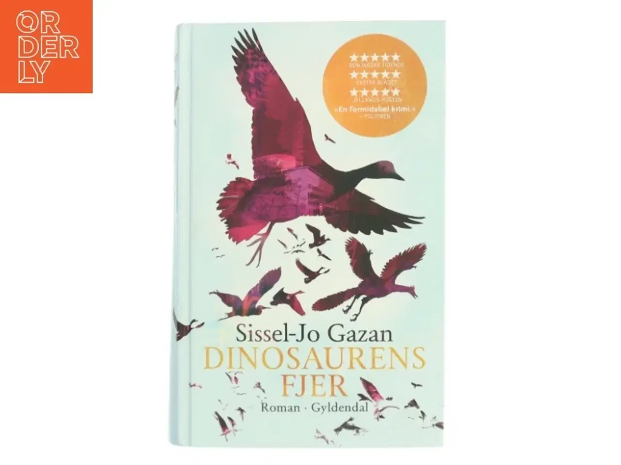 Billede 1 - Dinosaurens fjer : roman af Sissel-Jo Gazan (Bog)