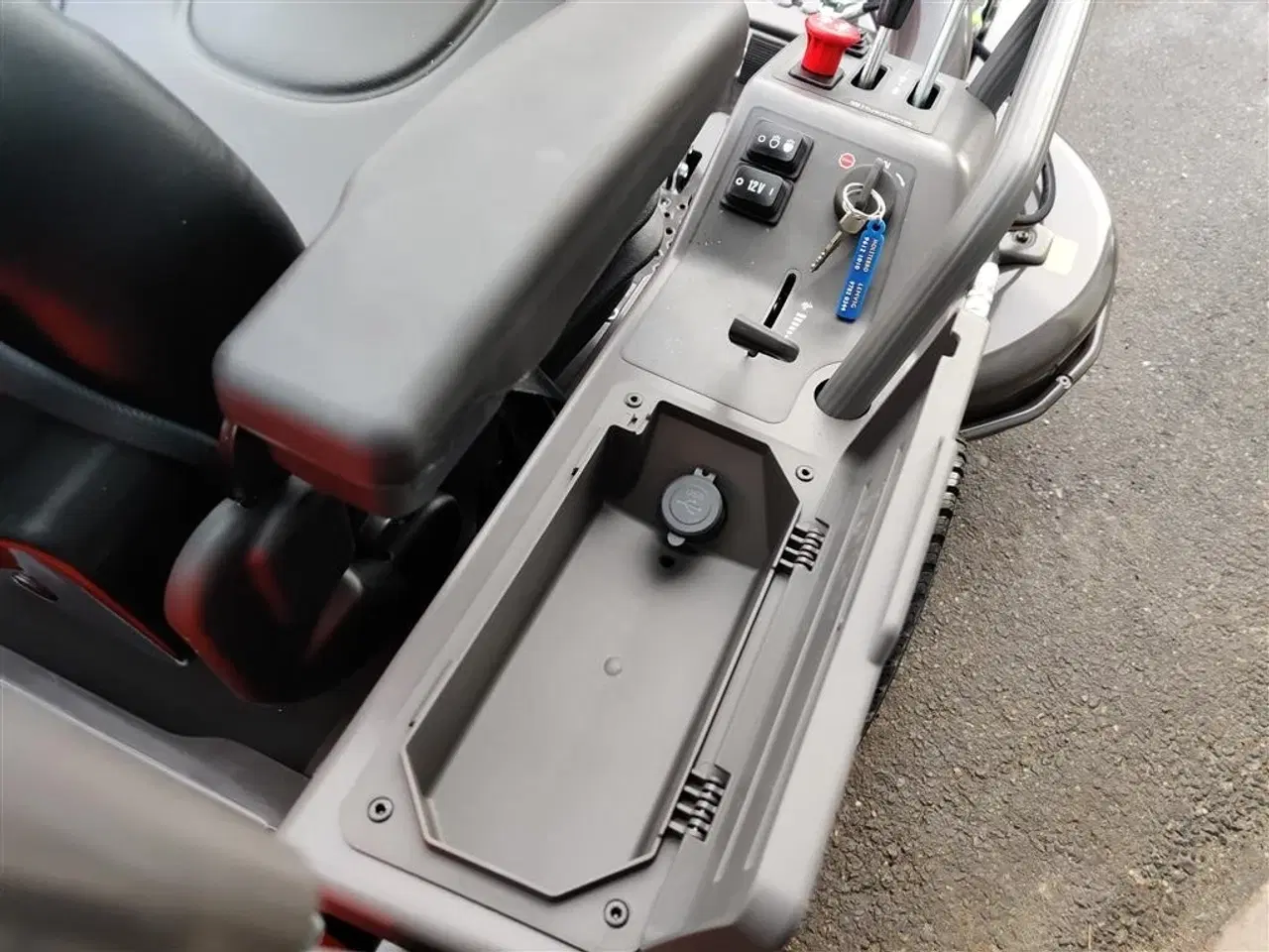 Billede 6 - Husqvarna P525DX 155cm klippebord, hydraulisk regulering