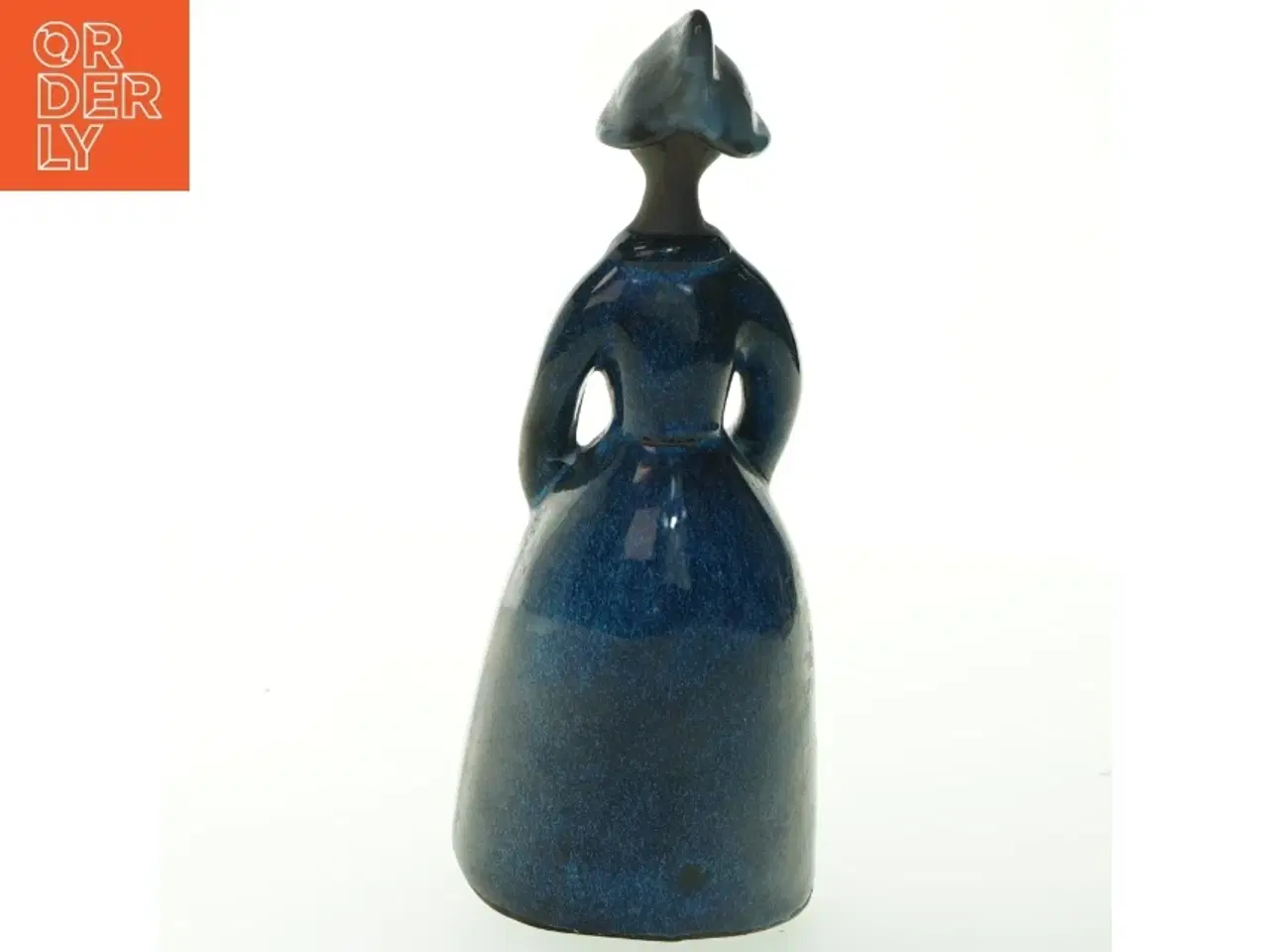 Billede 5 - Keramikfigur af kvinde (str. 28 cm)