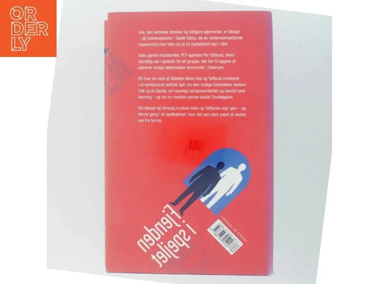 Billede 3 - Fjenden i spejlet : roman af Leif Davidsen (Bog)