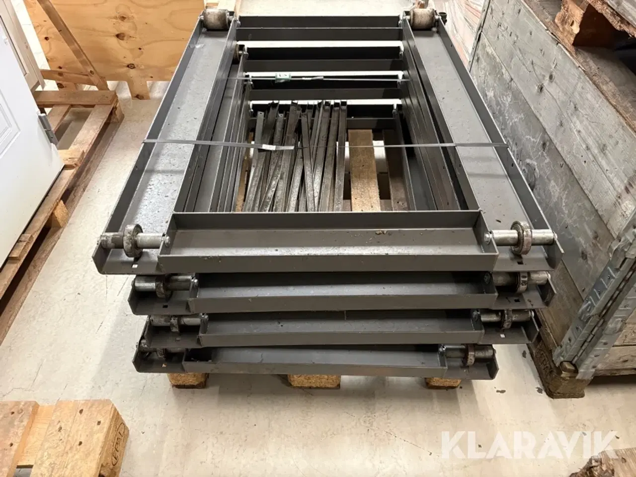 Billede 4 - Palleudtræk til pallereol Uni-tech-dkm 8 styk