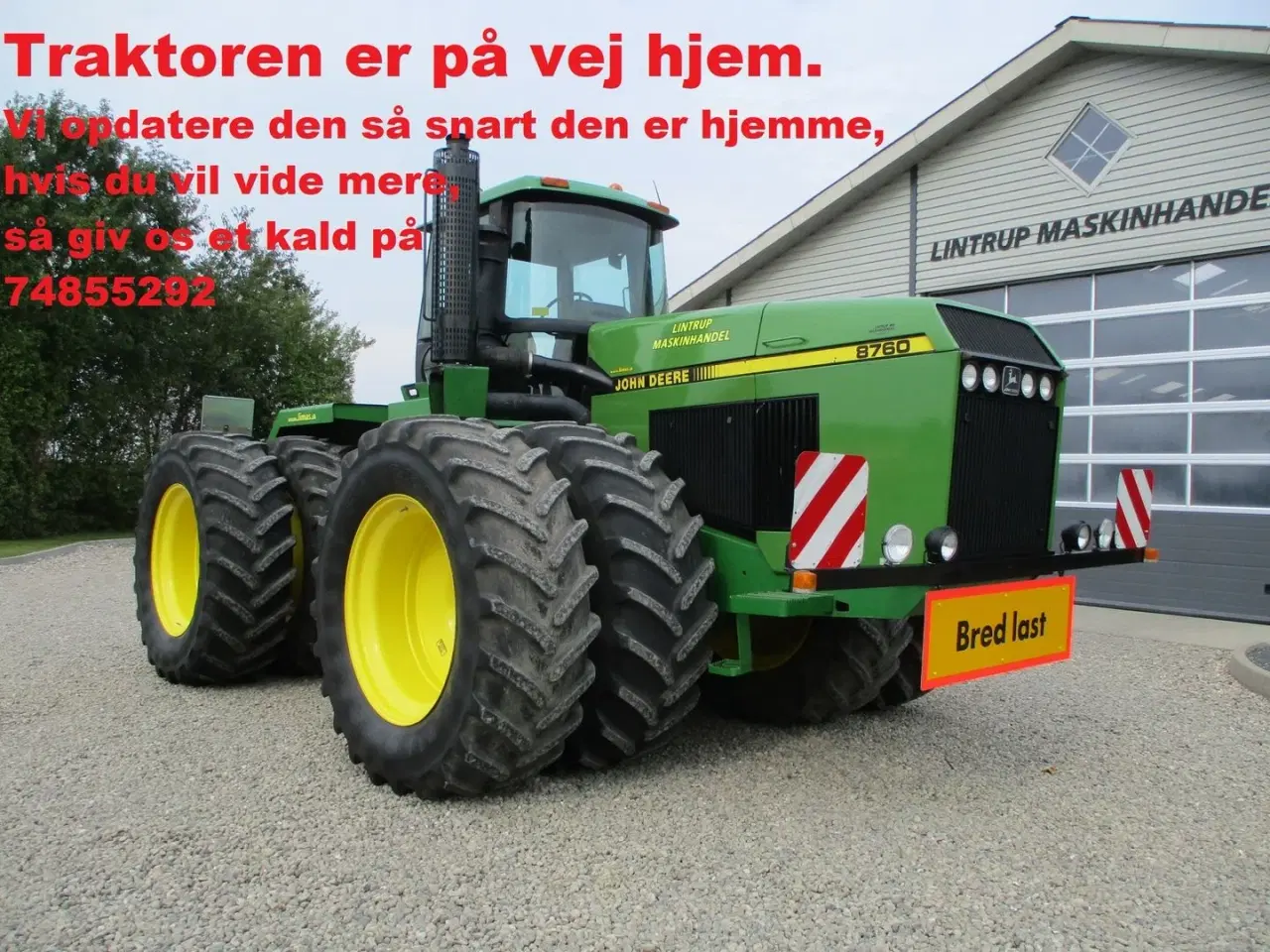 Billede 3 - John Deere 6170R AutoPower, med frontlift og stor hjul montering.