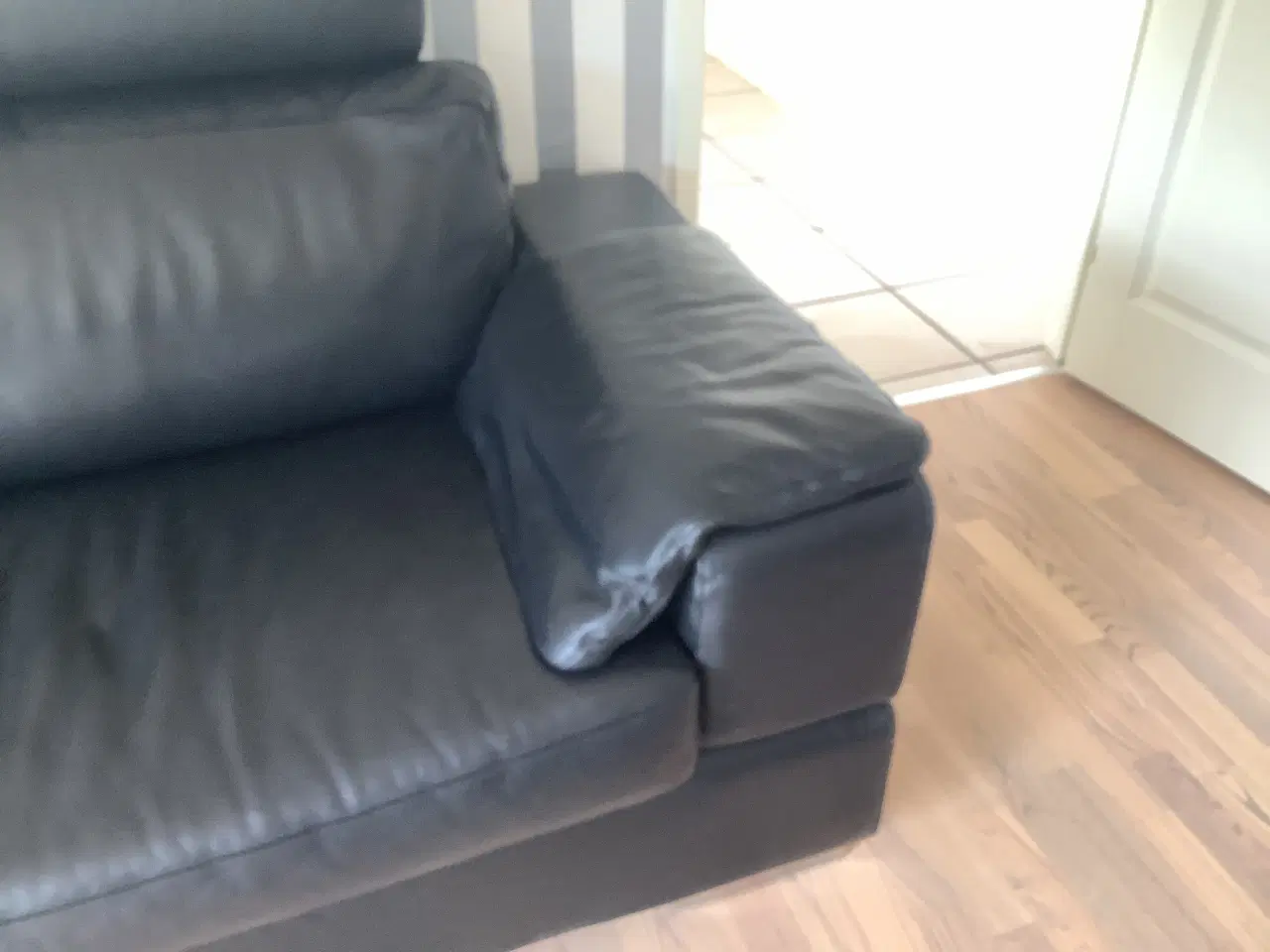 Billede 2 - Lædersofa