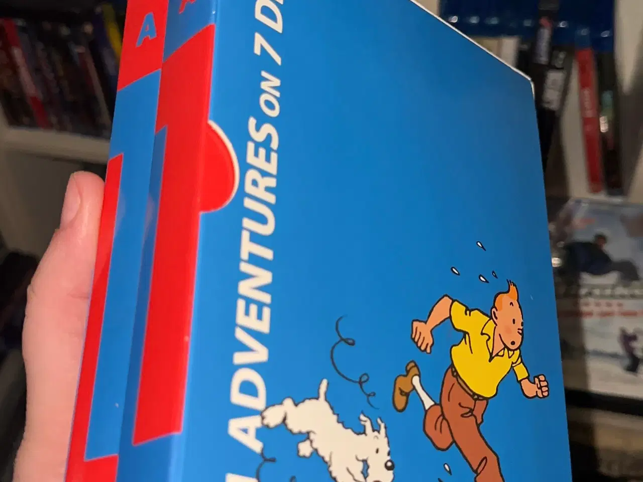 Billede 2 - Tintin dvd boks