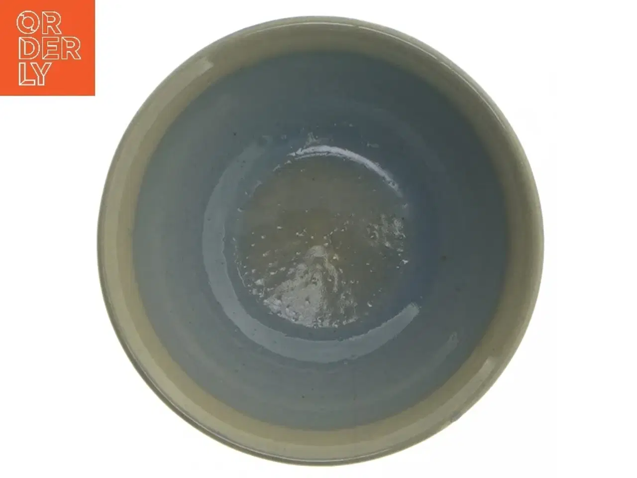 Billede 3 - Keramisk skål med blåt mønster (str. Ø 10,5 cm)