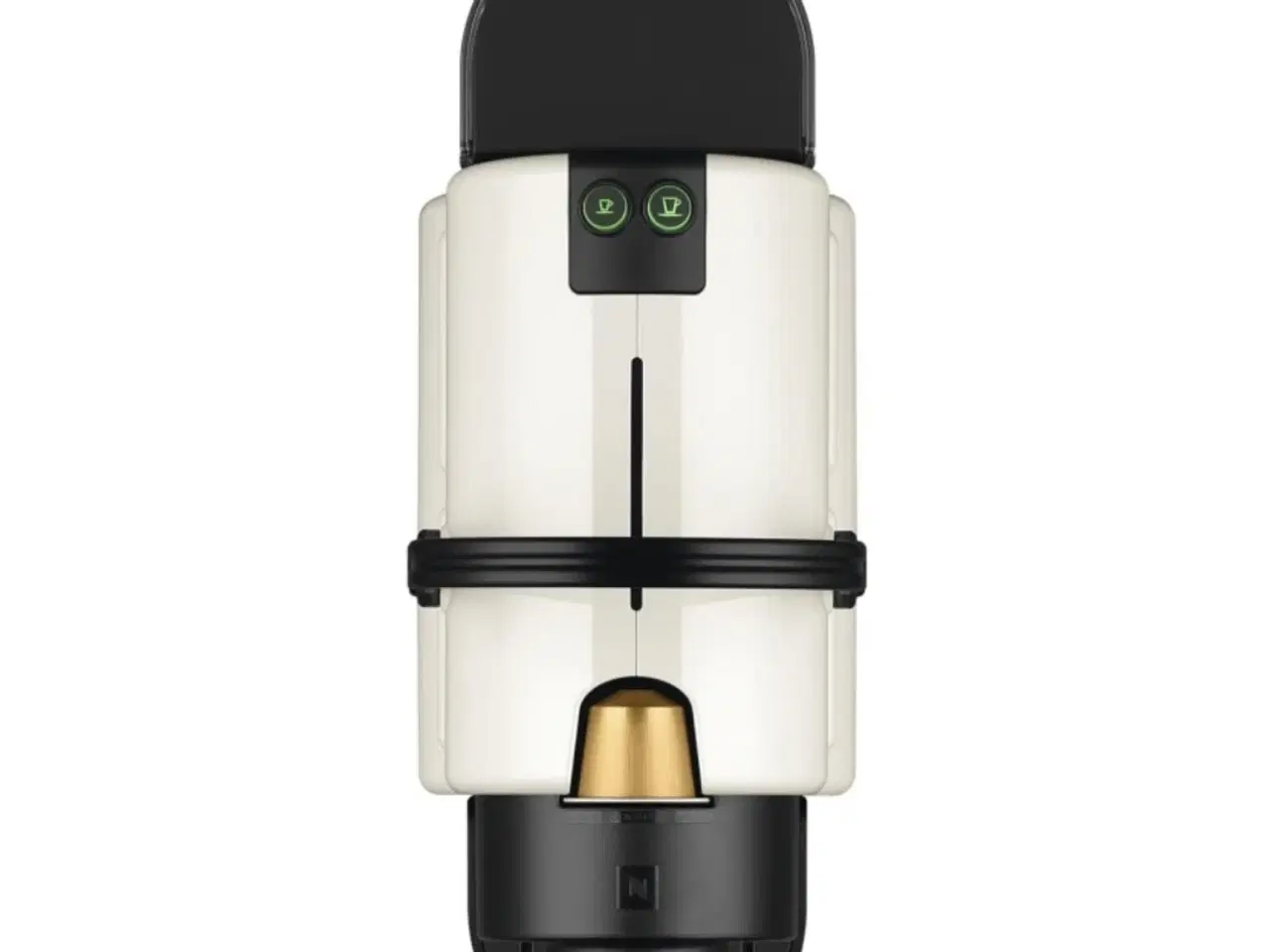 Billede 3 - Nespresso Inissia Kapselmaskine - råhvid med skuff
