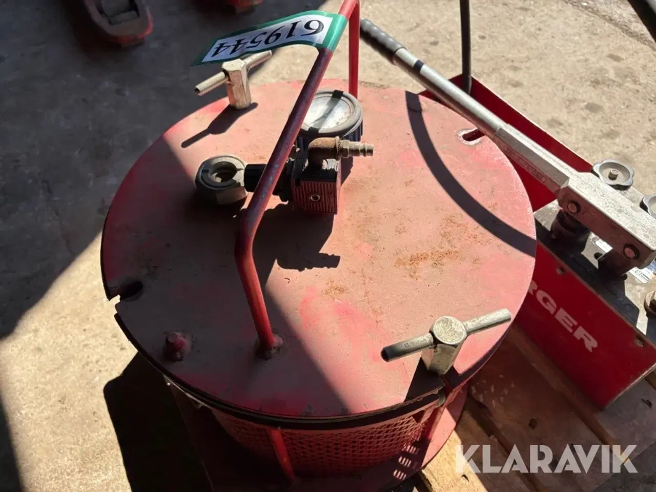 Billede 11 - Trykpumpe og spand Rothenberger RP 50-60