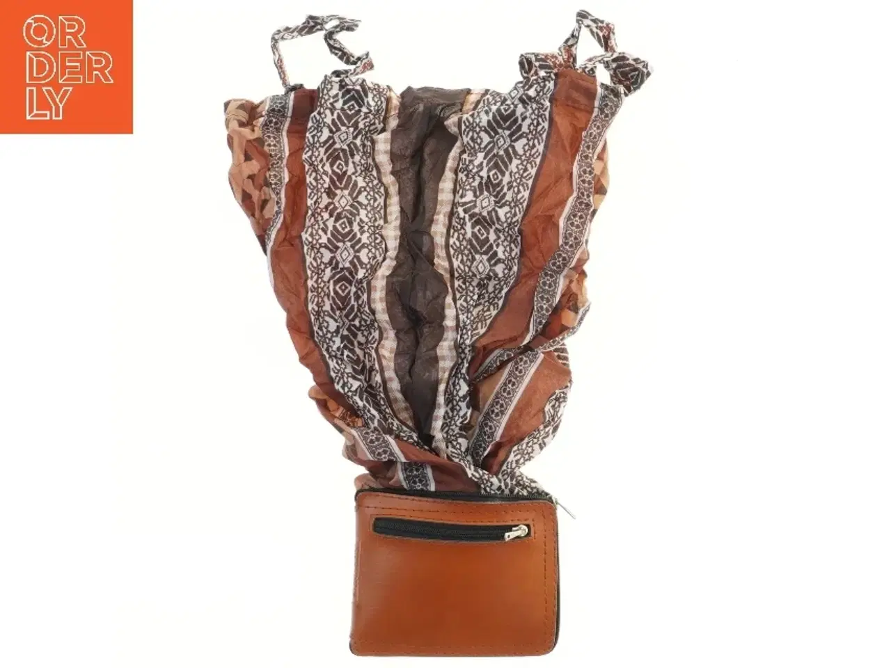 Billede 1 - Pung med pose (str. 13x10,5 cm)