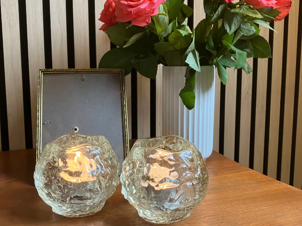 Billede 1 - Kosta Boda Snowball lysestager