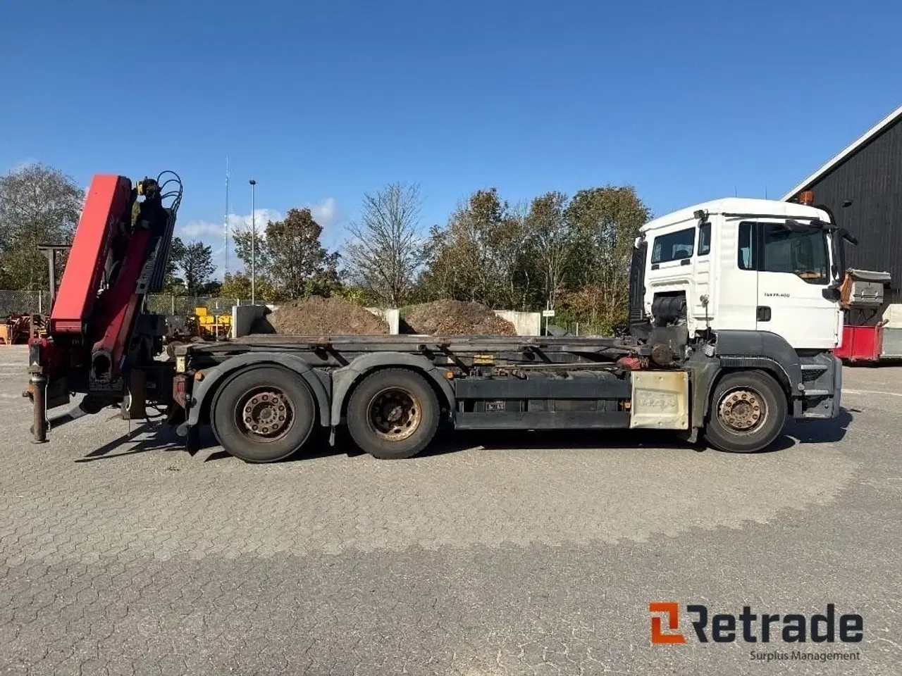 Billede 3 - MAN TG 26. 6X2-4 LL med hejselad og bagmonteret kran