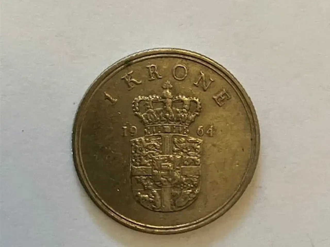 Billede 1 - 1 Krone 1964 Danmark