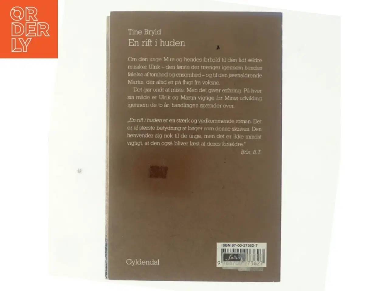 Billede 3 - En rift i huden af Tine Bryld (Bog)