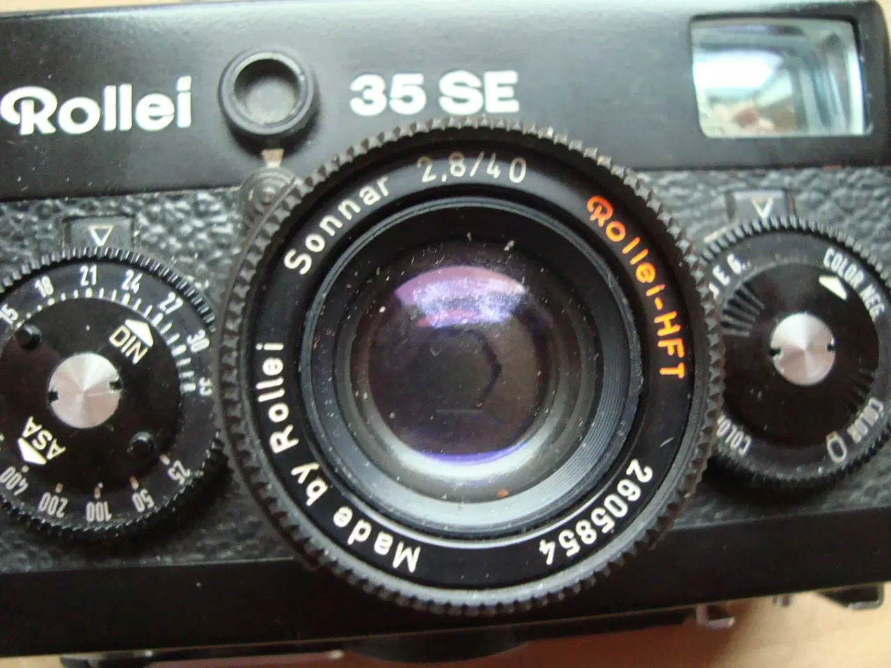 Billede 4 - Sort Rollei 35 SE med Sonnar2.8/40mm