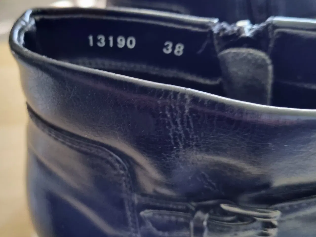 Billede 6 - Vintage sorte støvletter læder fra Afis Shoe Fashi