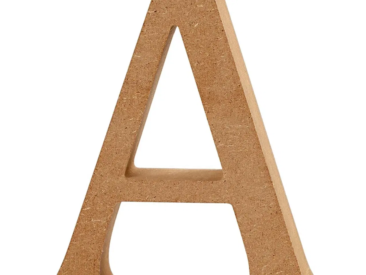 Billede 1 - Bogstav, A, H: 8 cm, B: 7 cm, tykkelse 1,5 cm, 1 stk.