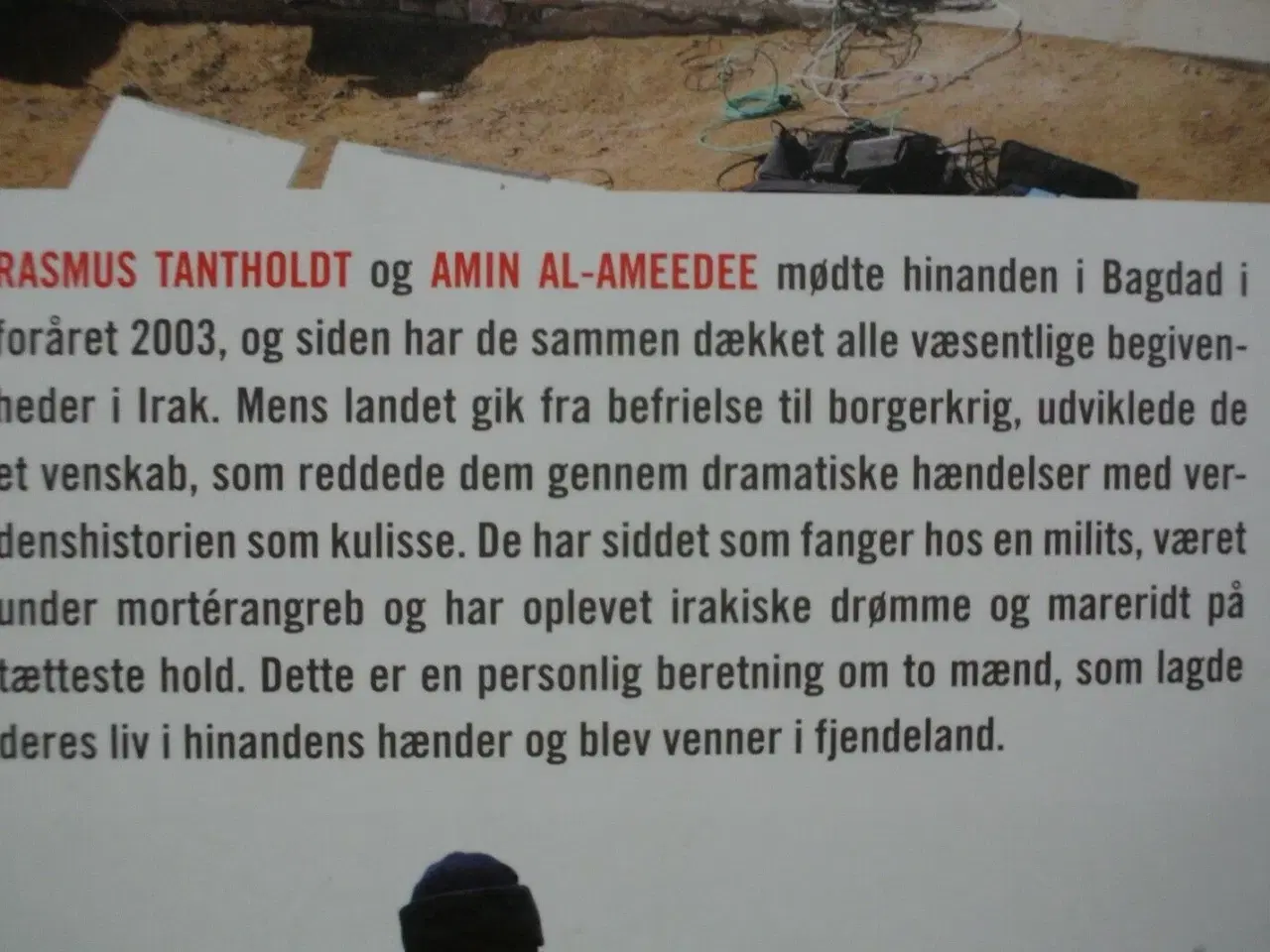 Billede 5 - venner i fjendeland - rasmus tantholdt og amin , a