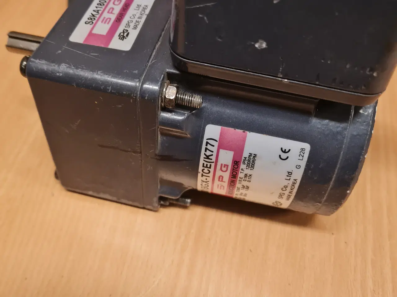 Billede 1 - Gear motor SPG S8I15GX-TCE(K77) induktionsmotor