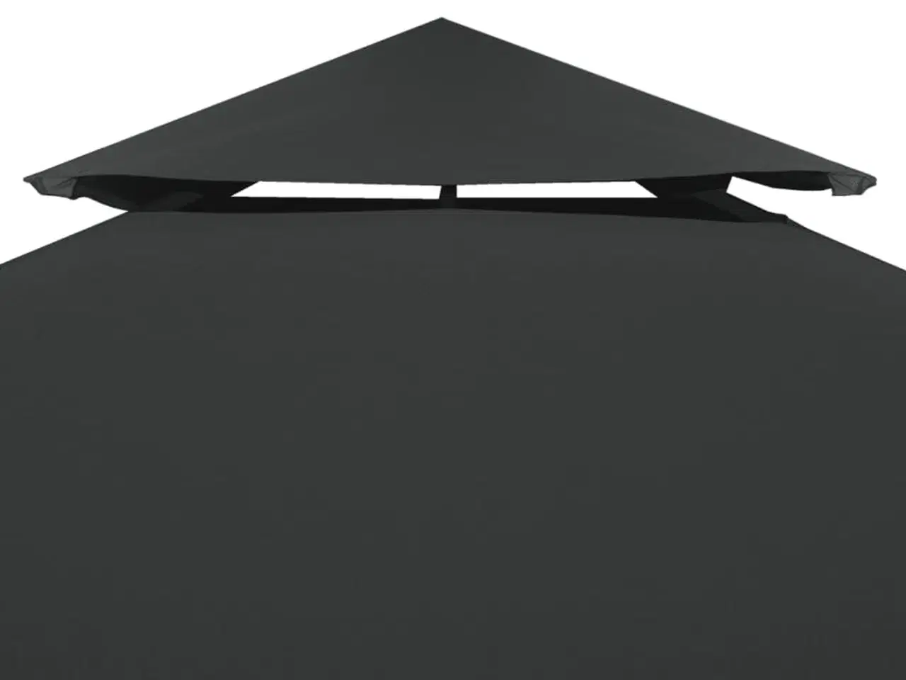 Billede 5 - Pavillontopdække i 2 lag 310 g/m² 4x3 m antracitgrå