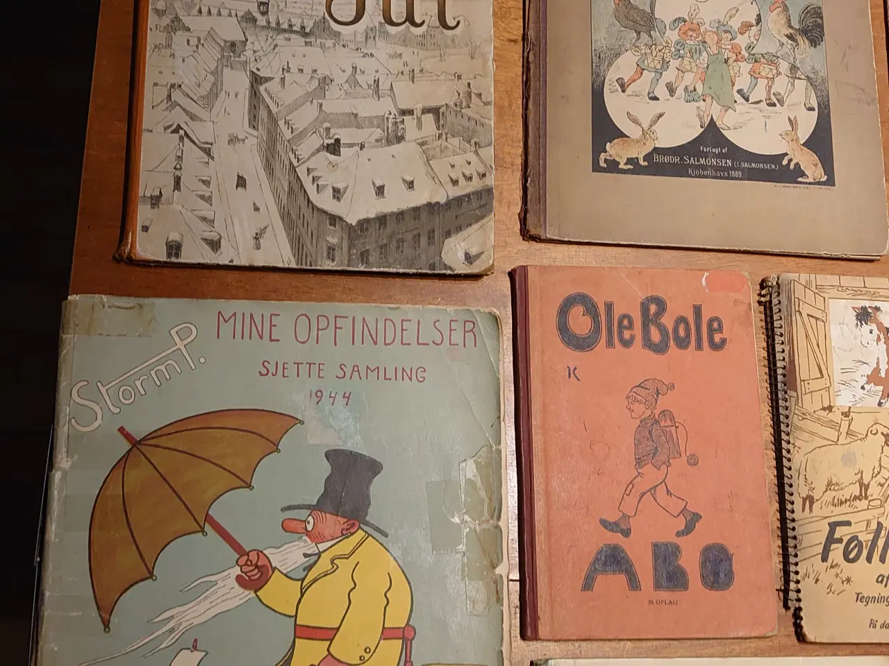 Billede 4 - 27stk antikvariske børnebøger i dårlig stand.