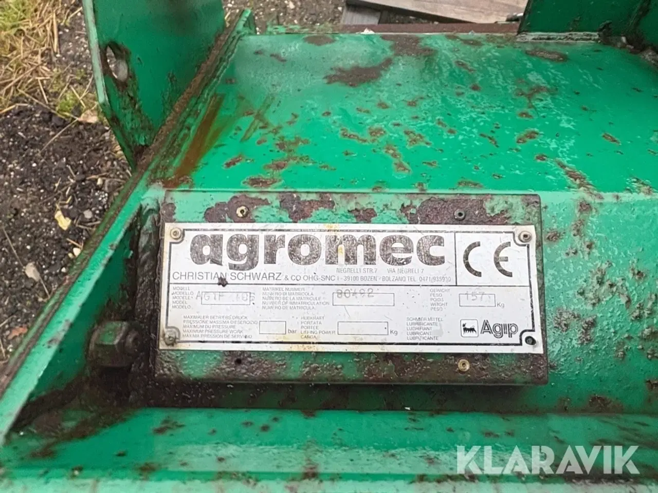 Billede 12 - Fræser Agromec AG1F 105