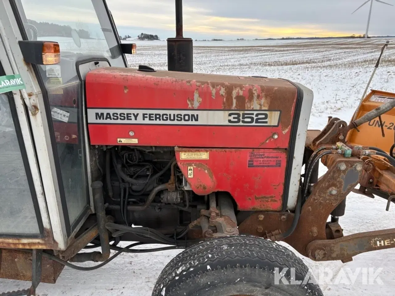 Billede 11 - Traktor Massey Ferguson 352