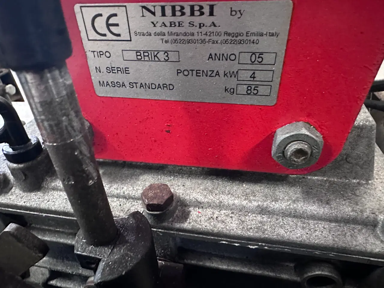 Billede 1 - Nibbi brik 3. Kost og fræser. 