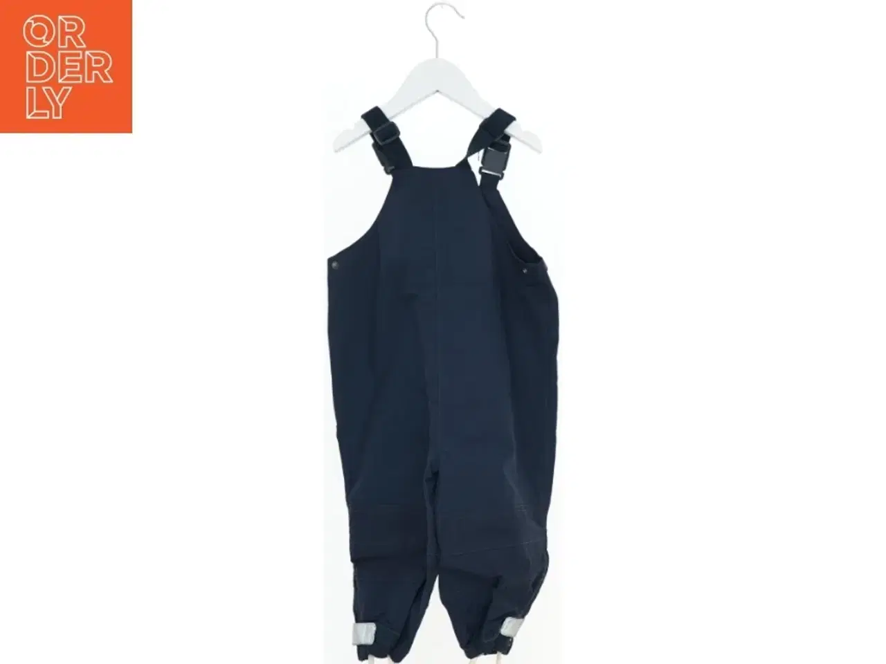 Billede 2 - Mørkeblå overtræksbukser til børn med seler fra Pomp de Lux (str. 92)