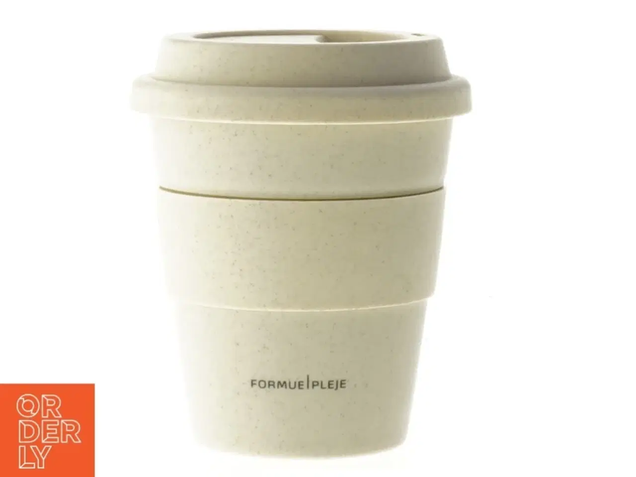 Billede 1 - Genanvendelig kaffekrus med låg (str. 12 cm) fra Formue Pleje