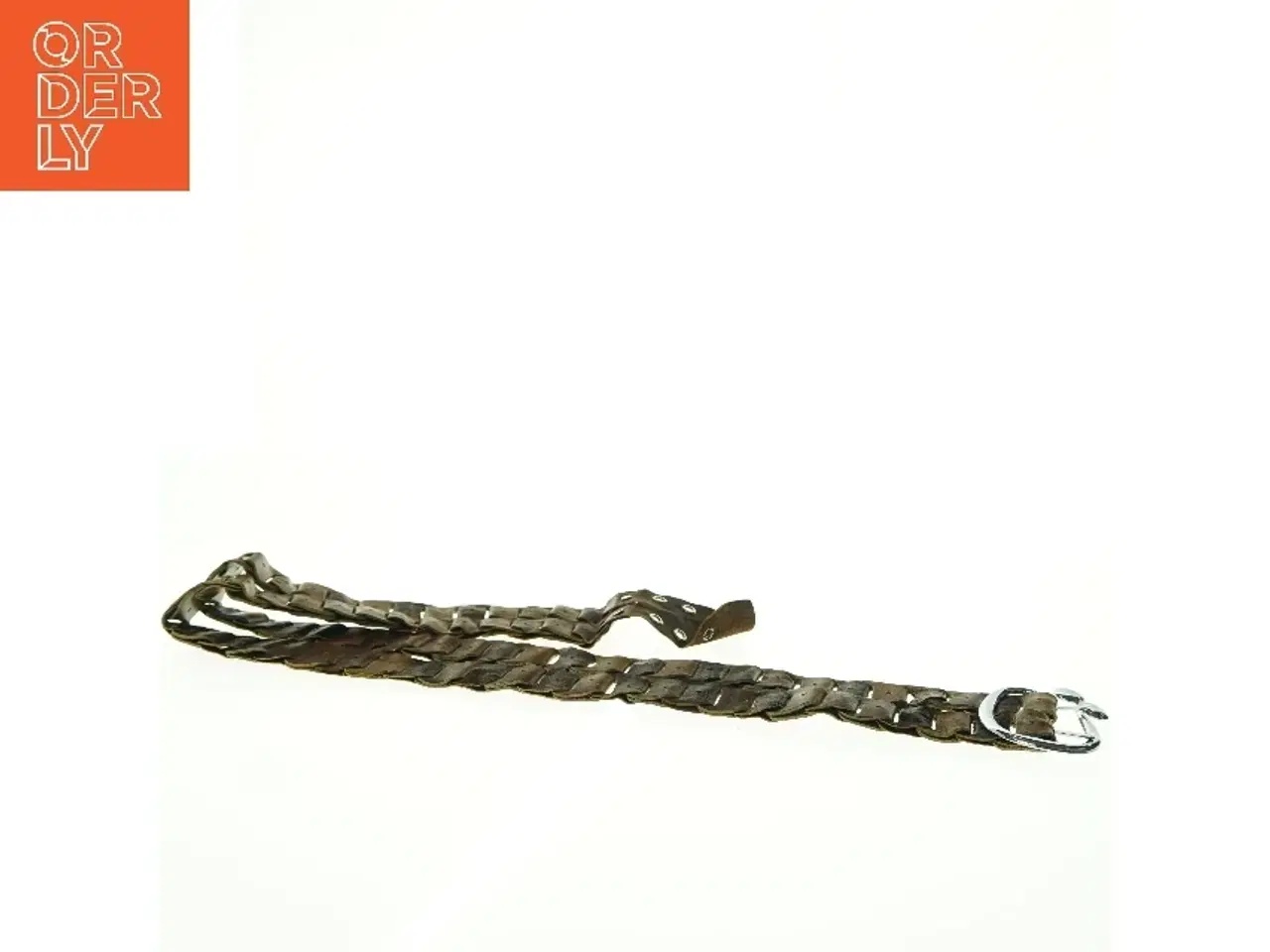 Billede 2 - Vintage flettet bælte (str. 96 cm)