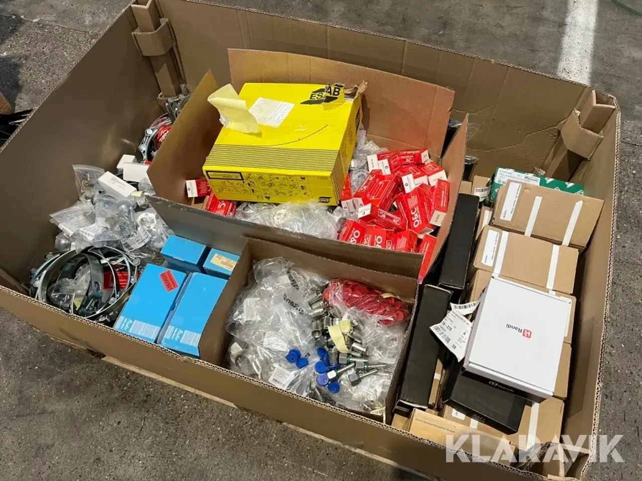 Billede 2 - Lot - låsekomponenter, svejsetråd og øvrigt overskud