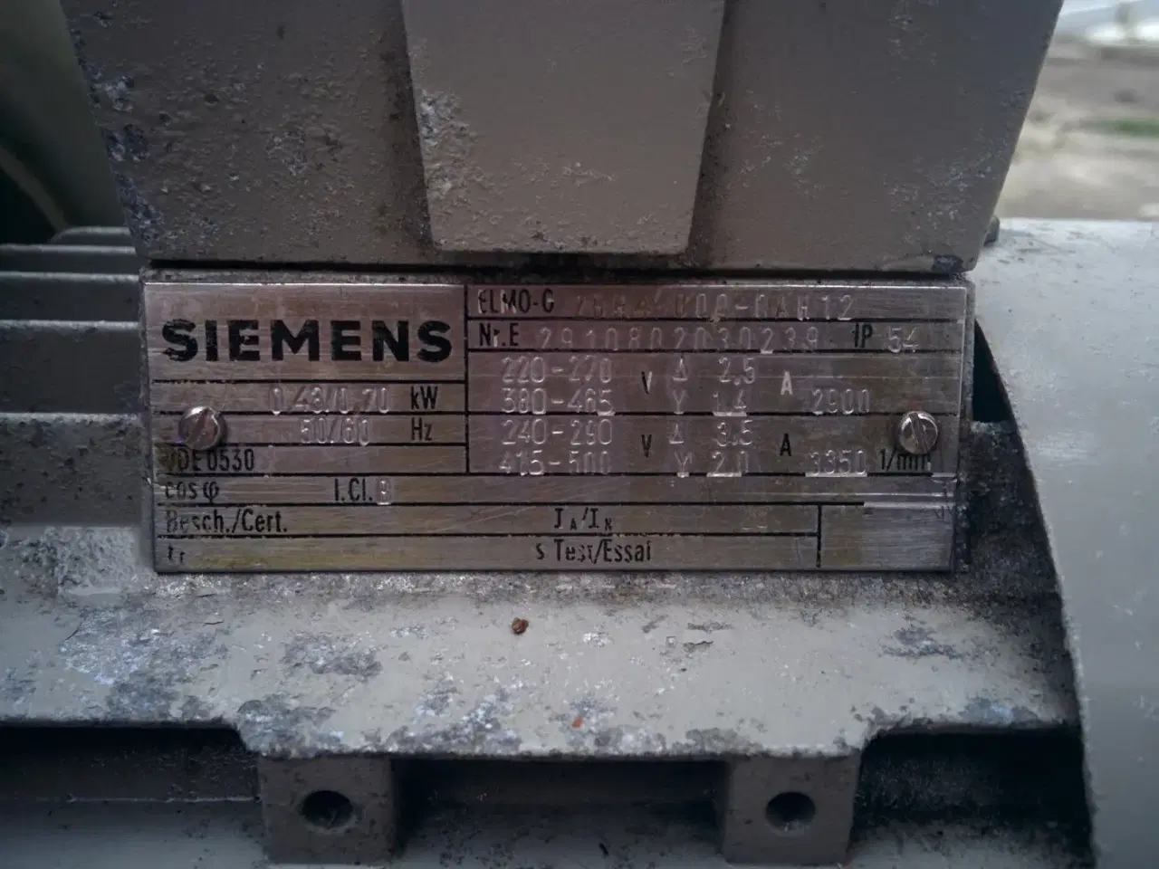 Billede 3 - Siemens vakuumpumpe inklusiv motor 