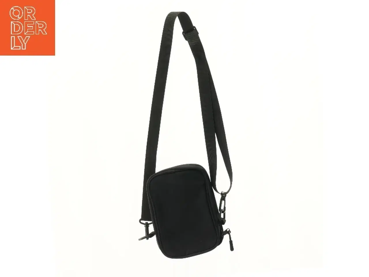 Billede 2 - Skuldertaske i sort fra Stone Island (str. 20x15 cm)