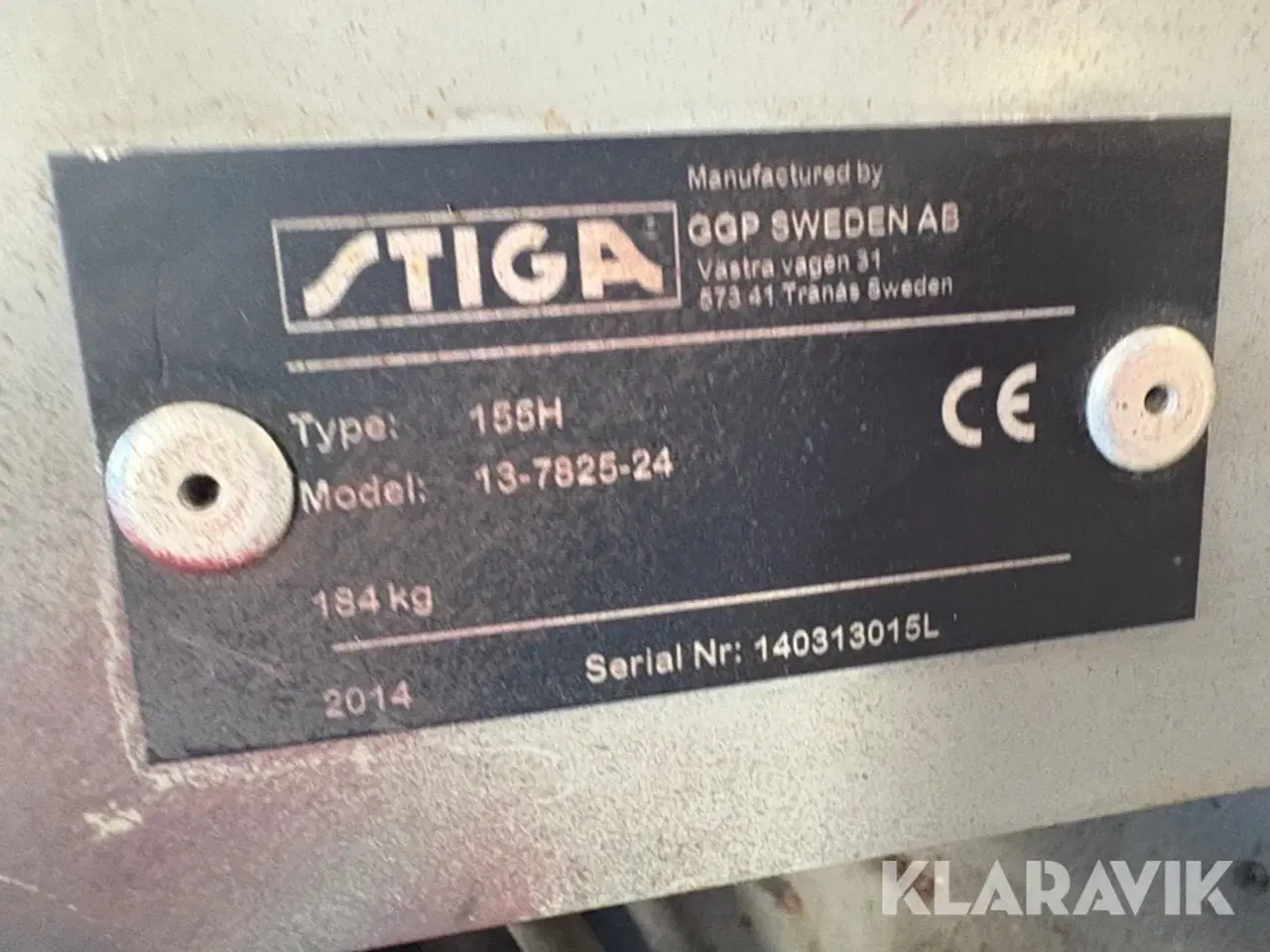 Billede 5 - Klipperbord Stiga 155 H 13-7825-24