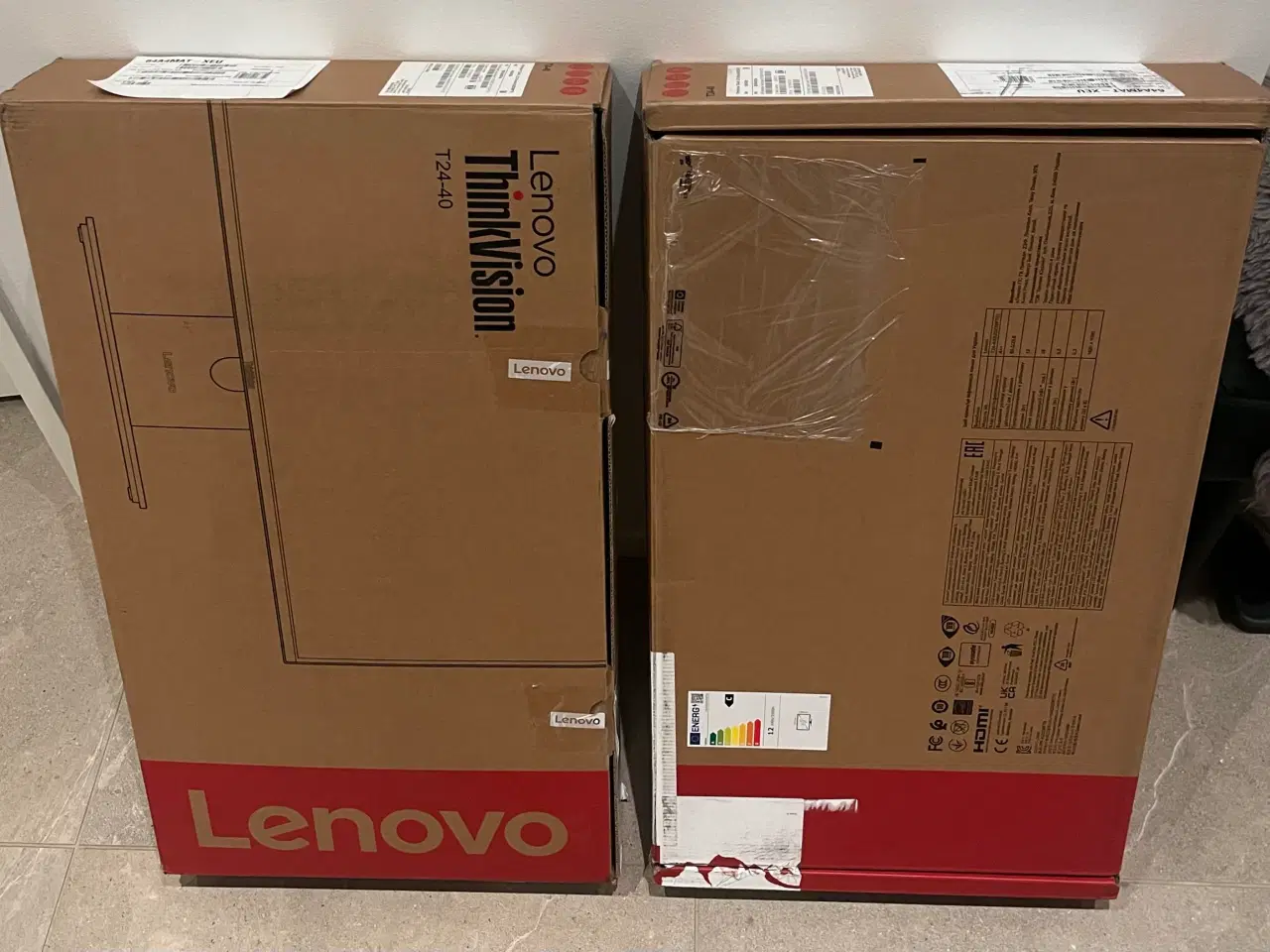 Billede 4 - 2 stk. nye ThinkVision T24-40 - 23,8”