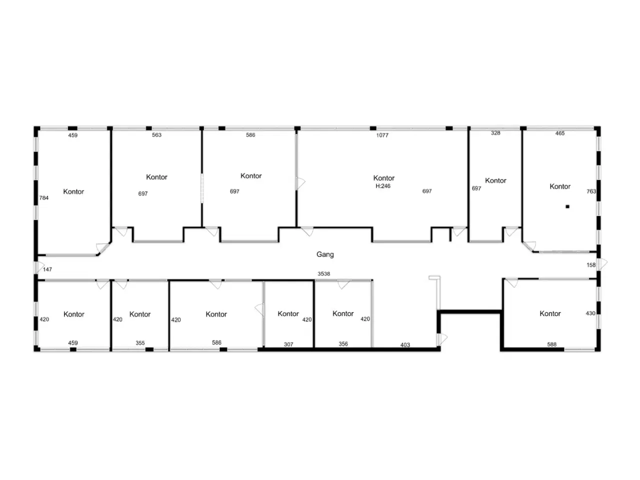 Billede 15 - Kontorlejemål med attraktiv leje