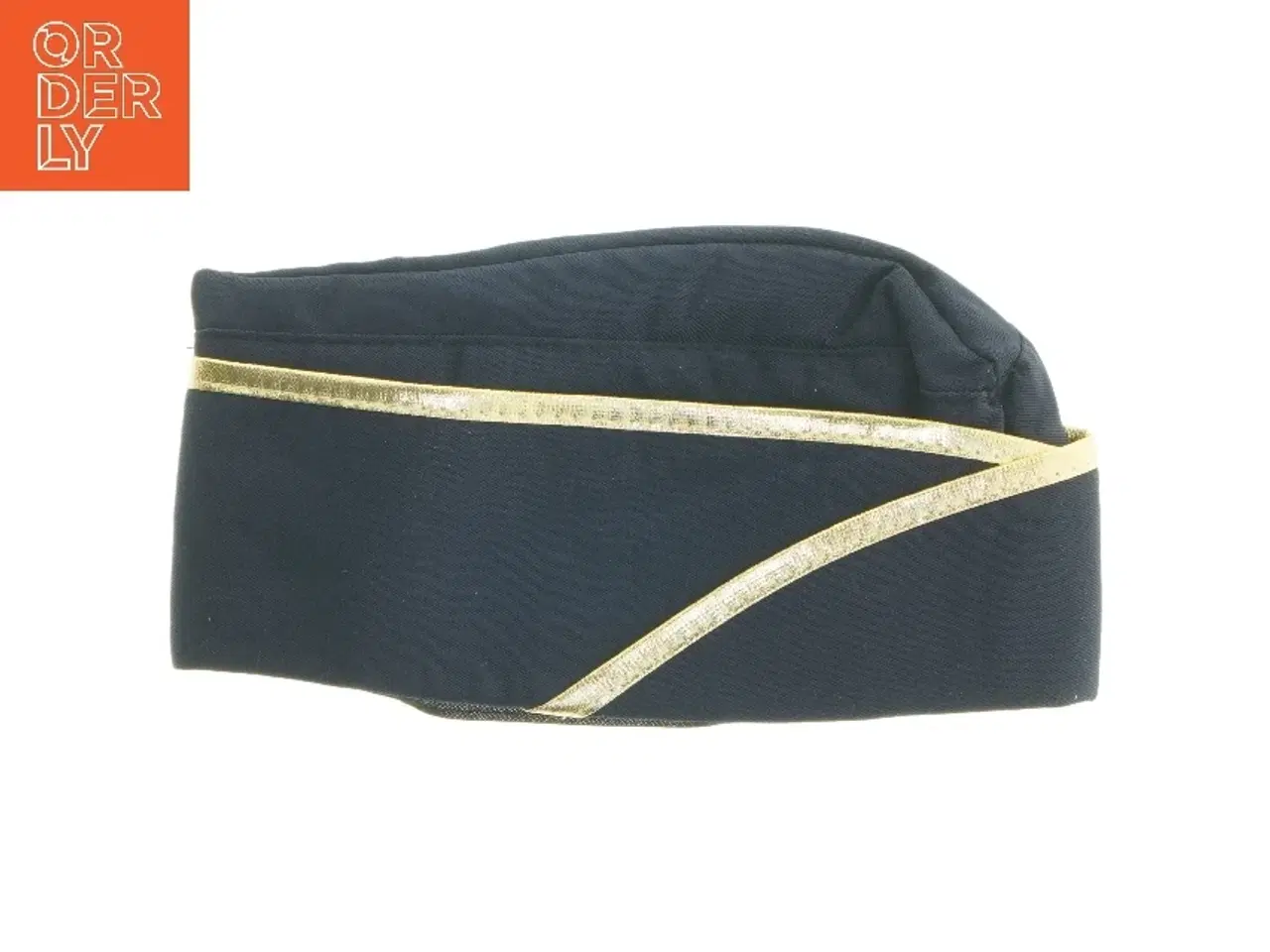 Billede 2 - Stewardesse hat med broderet emblem (str. 28 cm)