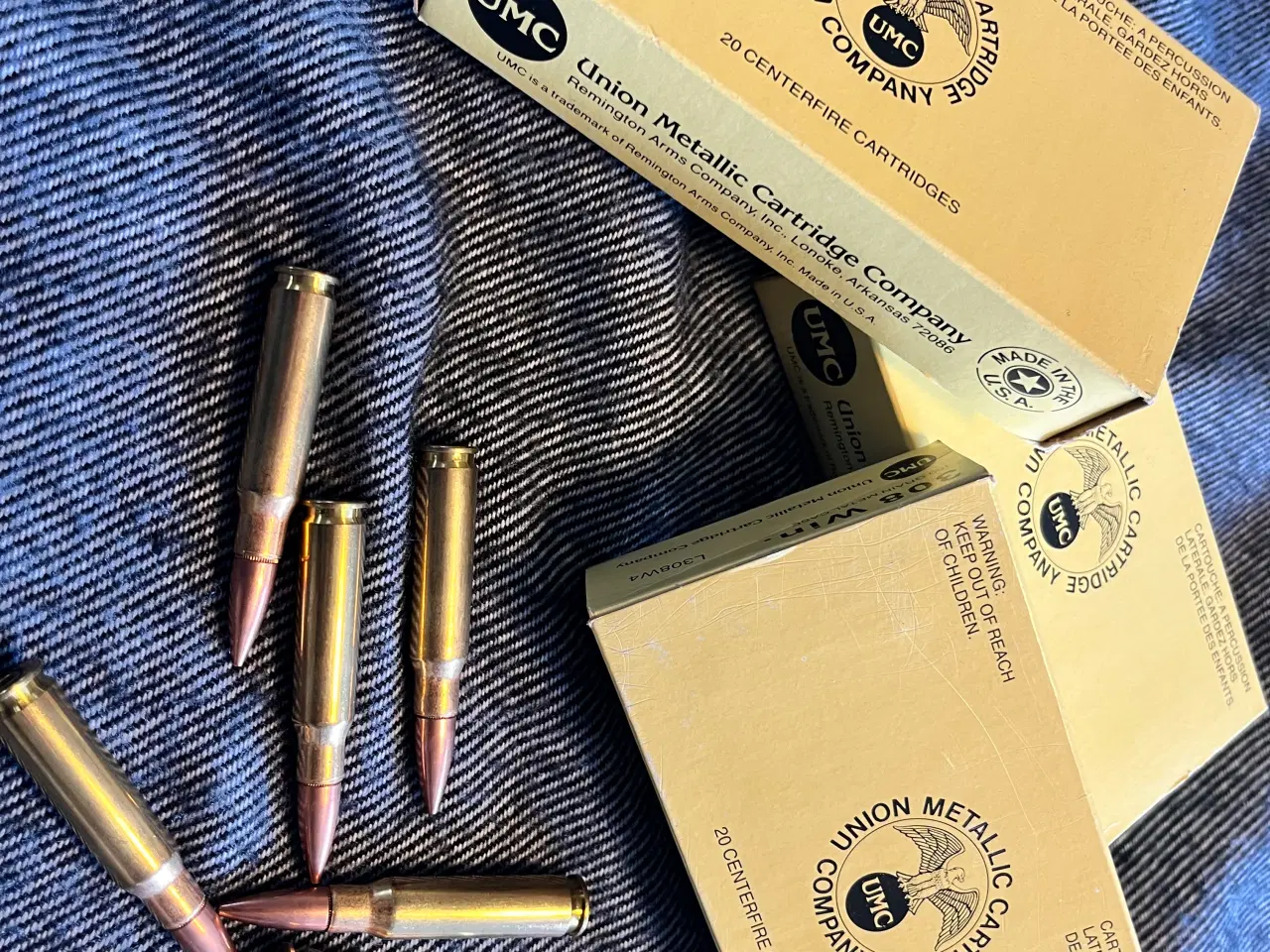 Billede 1 - Riffel træningsammunition - 308 Win.