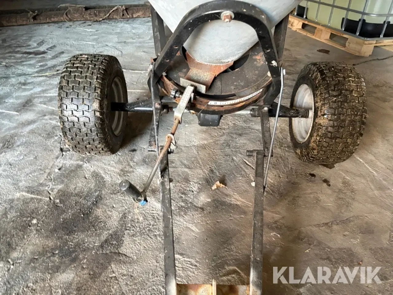 Billede 10 - Gødningsspreder/saltspreder Rotomec B.Hop 160 til ATV/plæneklipper