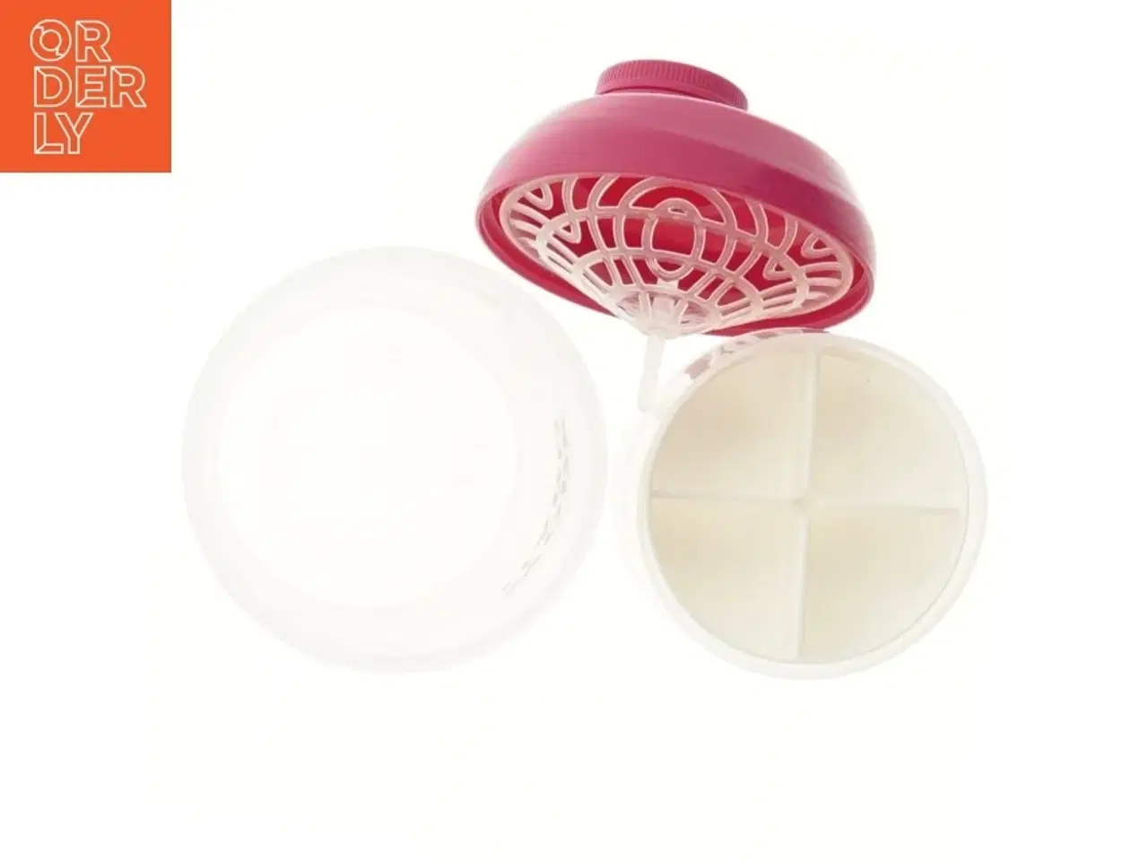 Billede 2 - Shaker flaske med skruelåg fra Bodylab (str. Ø 9,5 cm længde 15,5 cm)