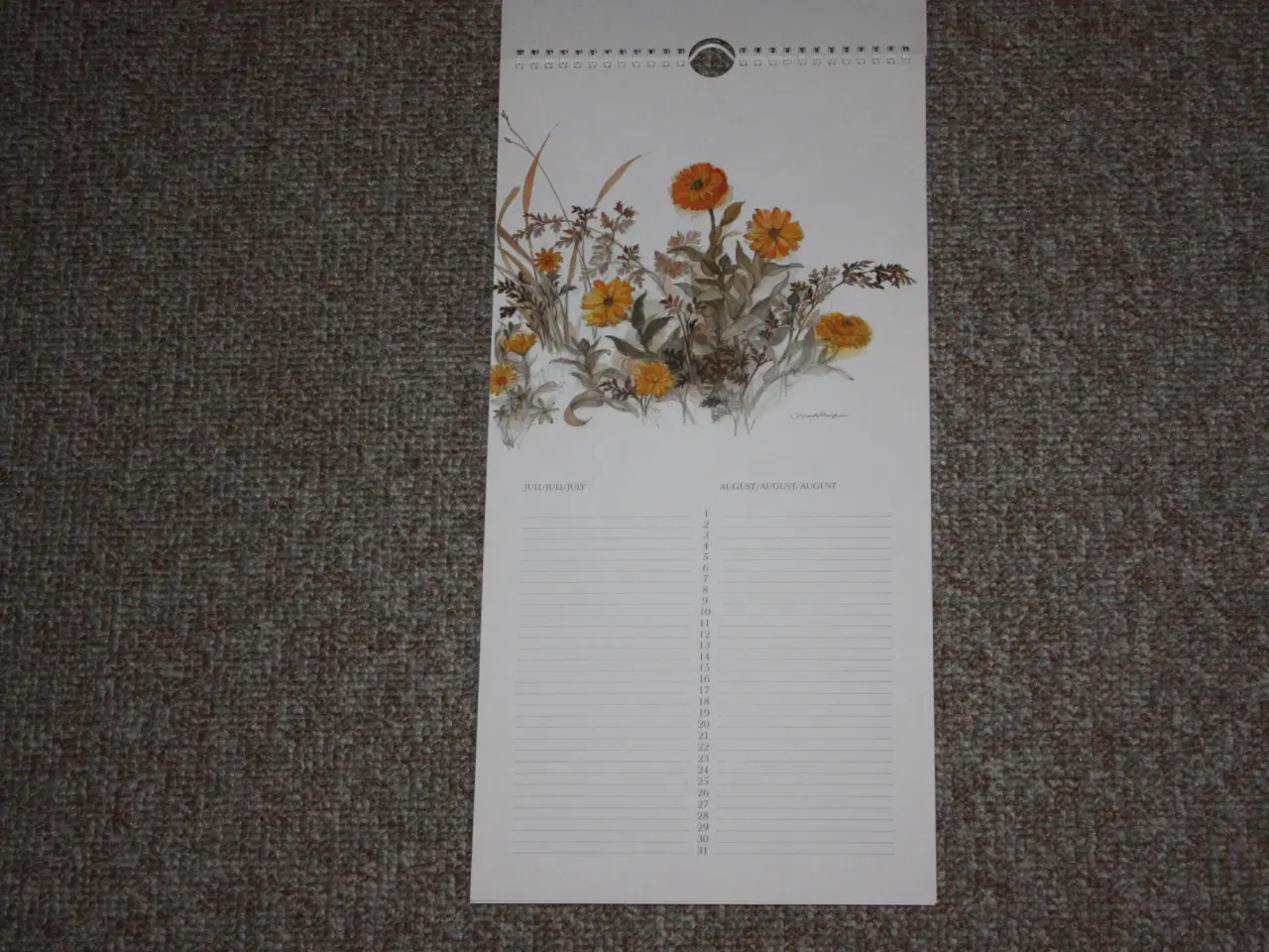 Billede 4 - Fødselsdagskalender Mads Stage 37,5 cm x 18,5 cm