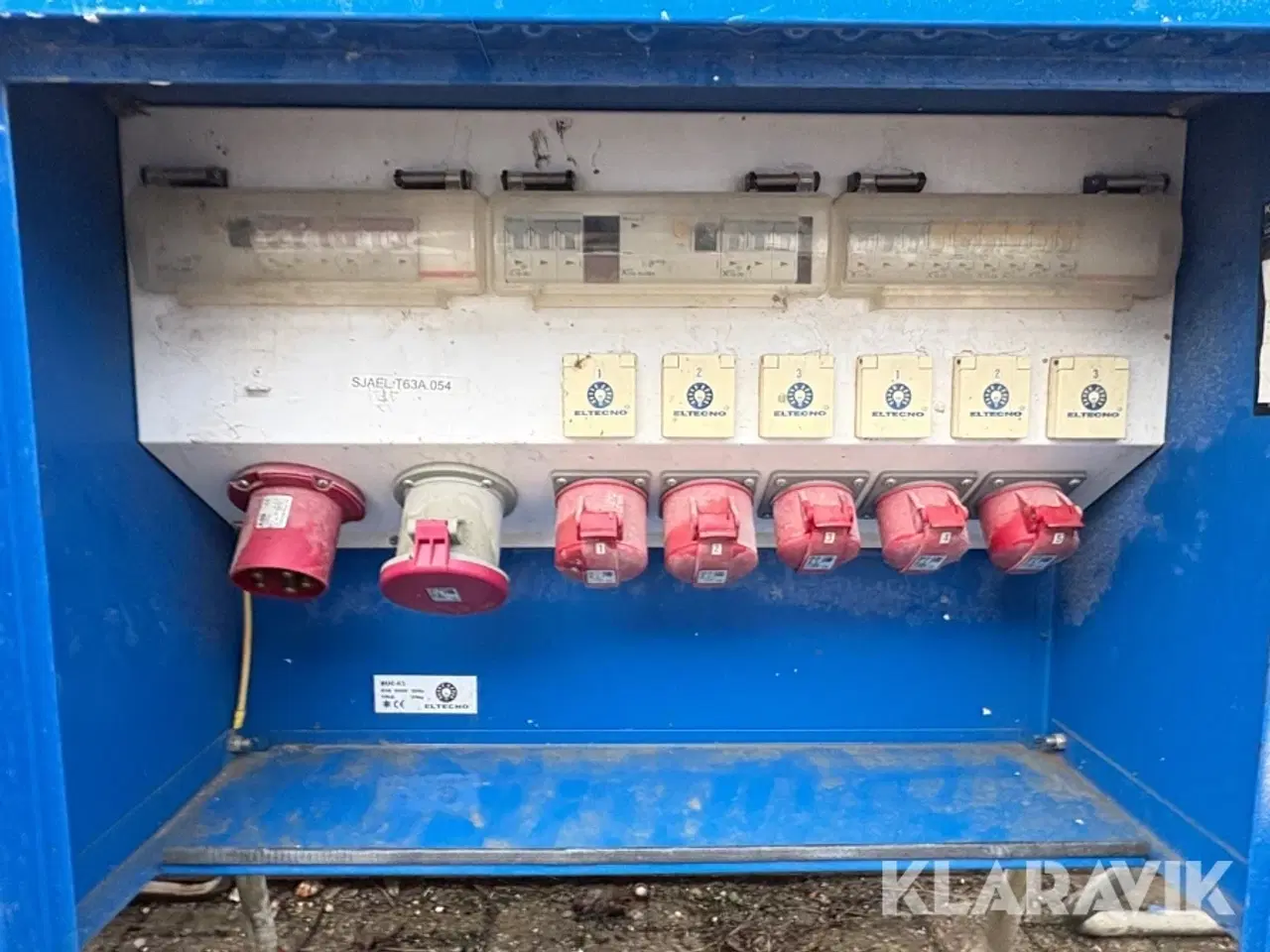 Billede 5 - Byggestrømtavle