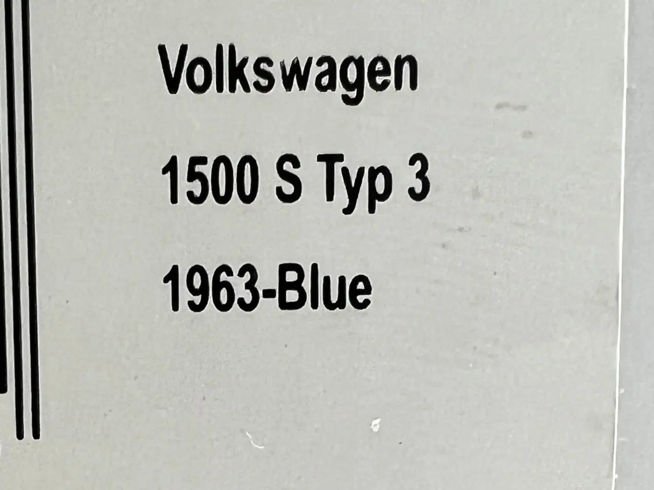 Billede 8 - 1963 VW 1500 S Type 3 1:18