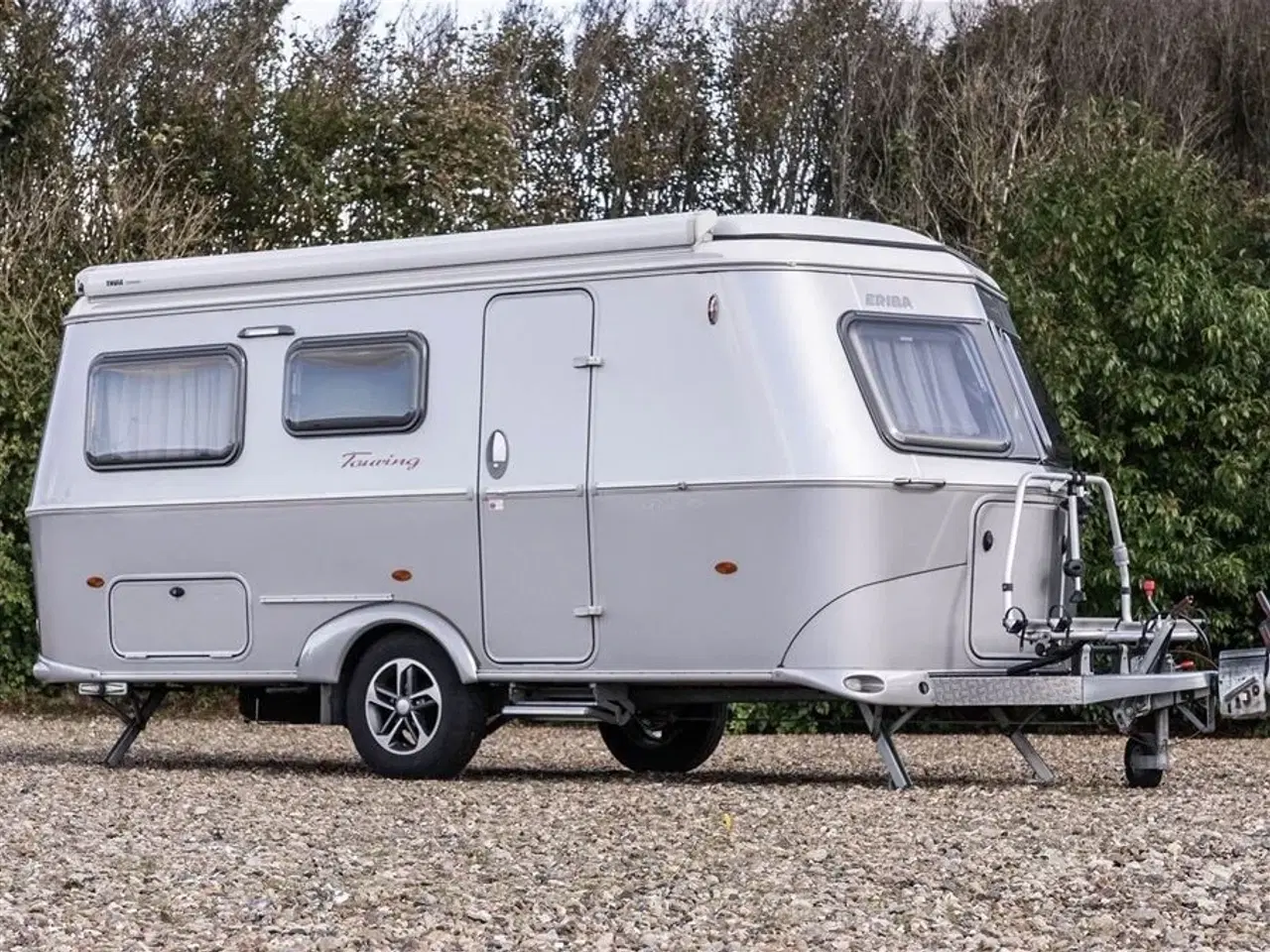 Billede 1 - 2019 - Hymer Eriba Touring Troll 535 GT   Yderst velholdt vogn med hævetag og meget udstyr