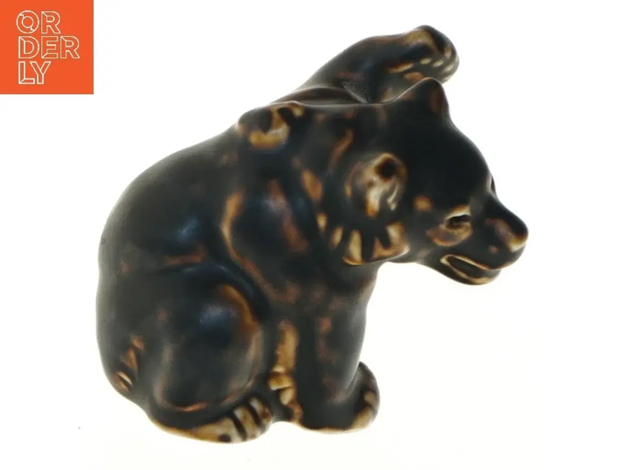 Billede 4 - Dekorativ figur af bjørn af Knud Kyhnfra Royal Copenhagen (str. 9,5 cm)