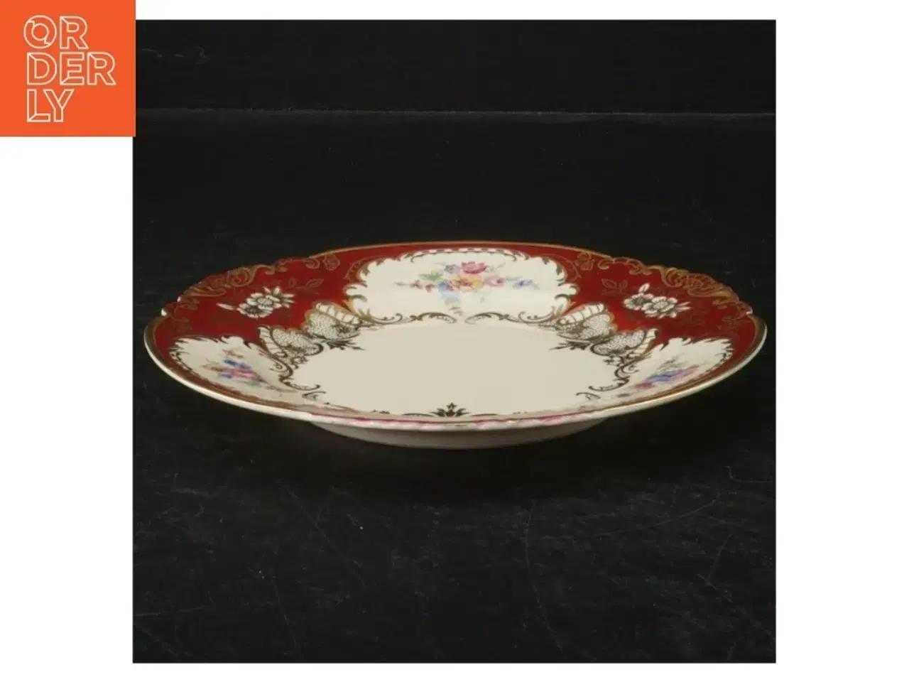 Billede 1 - Dekorative tallerkener, 4 stykker (str. Ø. 17 cm. 4 styk)