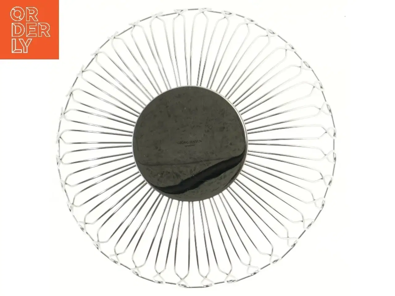 Billede 3 - Trådflet frugtskål fra Georg Jensen (str. Ø 25 cm)