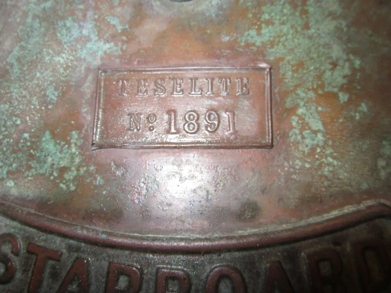 Billede 4 - Stor skibslanterne kobber