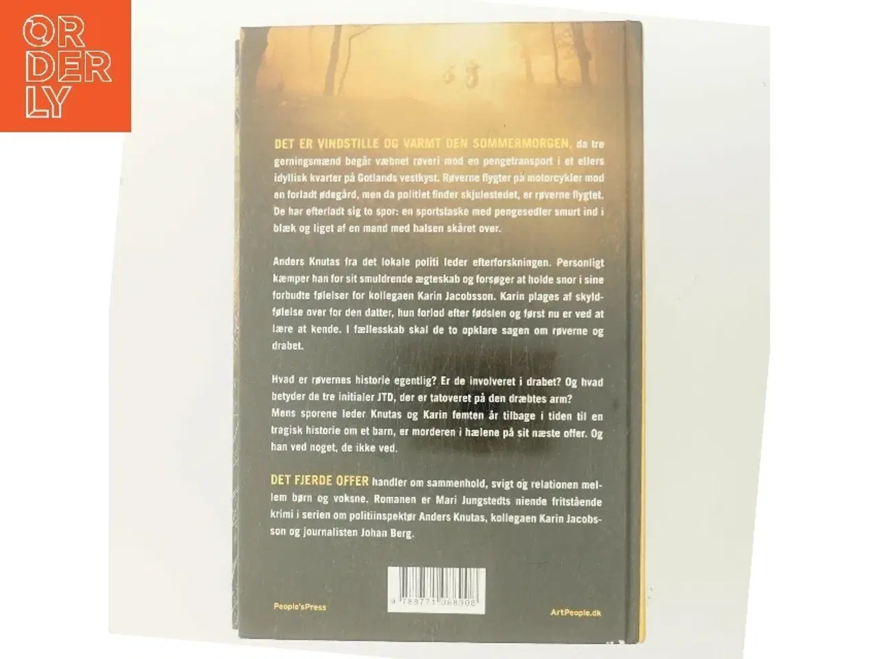 Billede 3 - Det fjerde offer : kriminalroman af Mari Jungstedt (Bog)